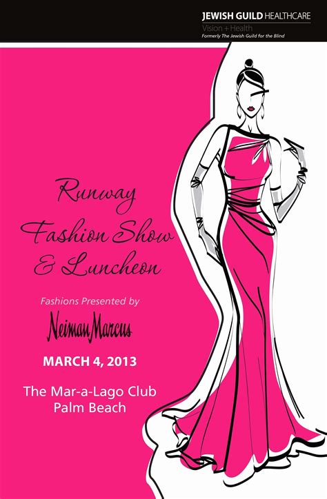 invitations to fashion show